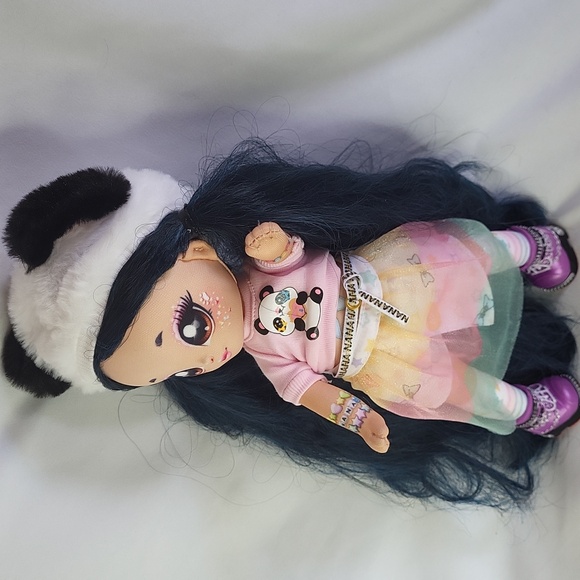 Na na na Surprise Doll  Panda Hat Cloth Atriculate 12" Fashion Doll - Picture 4 of 16